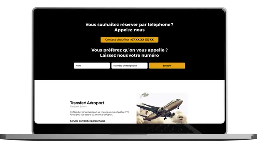 Exemple de site VTC