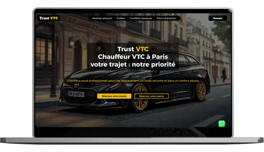 Exemple de site VTC