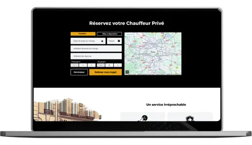 Exemple de site VTC